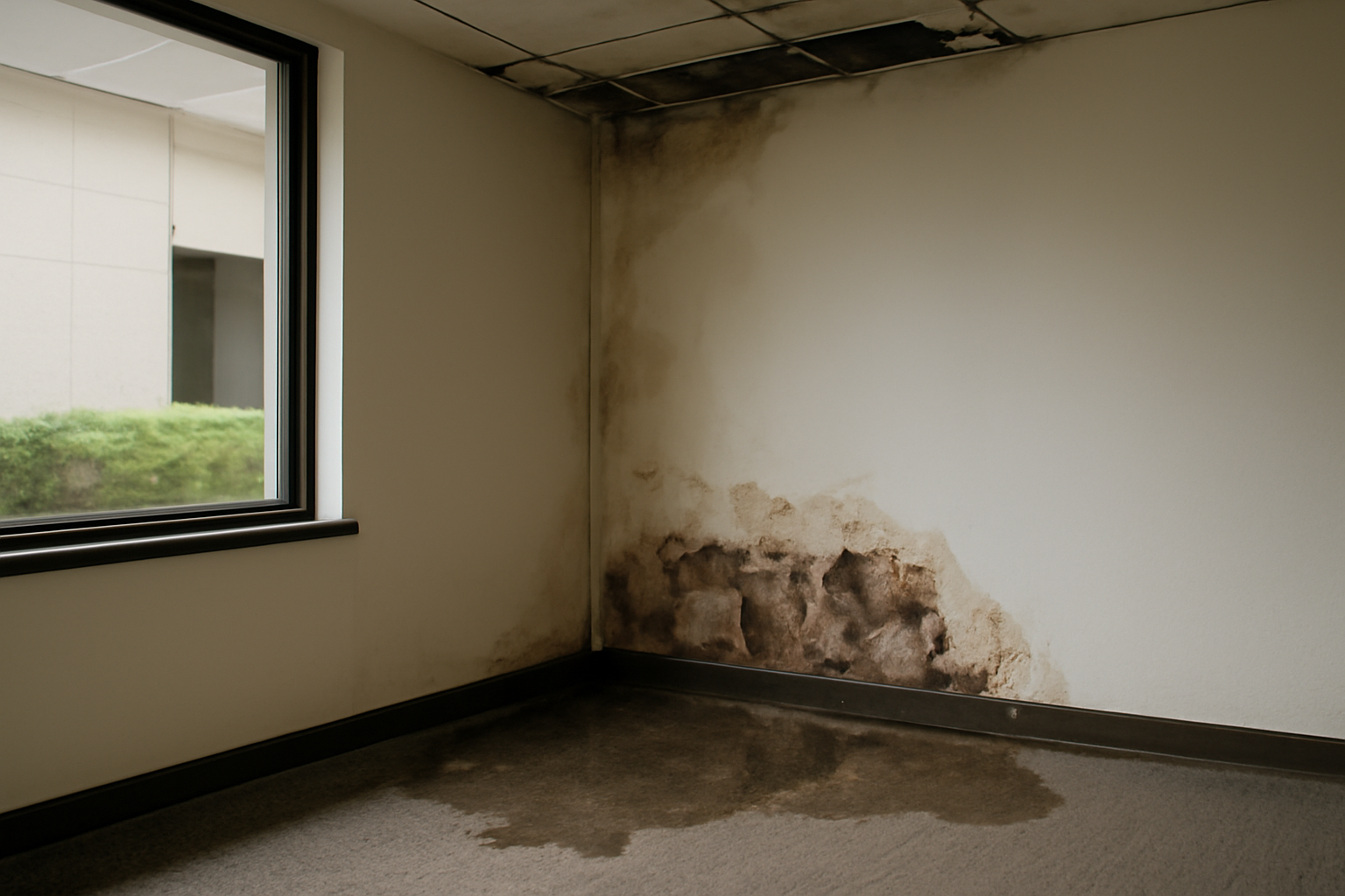 Office Building Water Extraction in Woodinville, WA